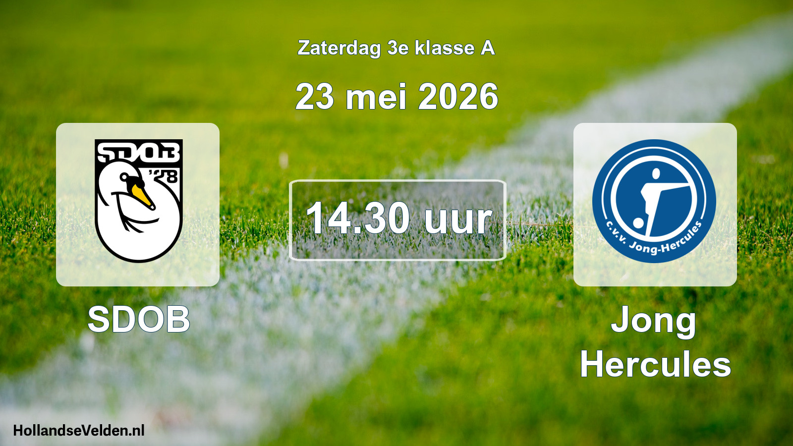 Scheduled Match: SDOB - Jong Hercules (23 May 2026)