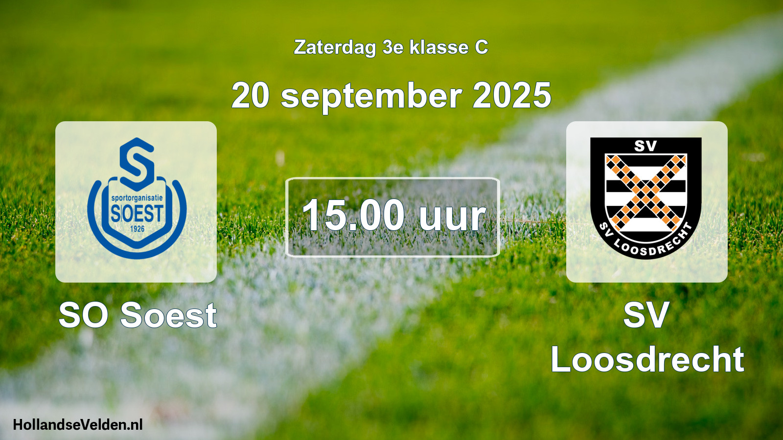 Scheduled Match: SO Soest - SV Loosdrecht (20 September 2025)