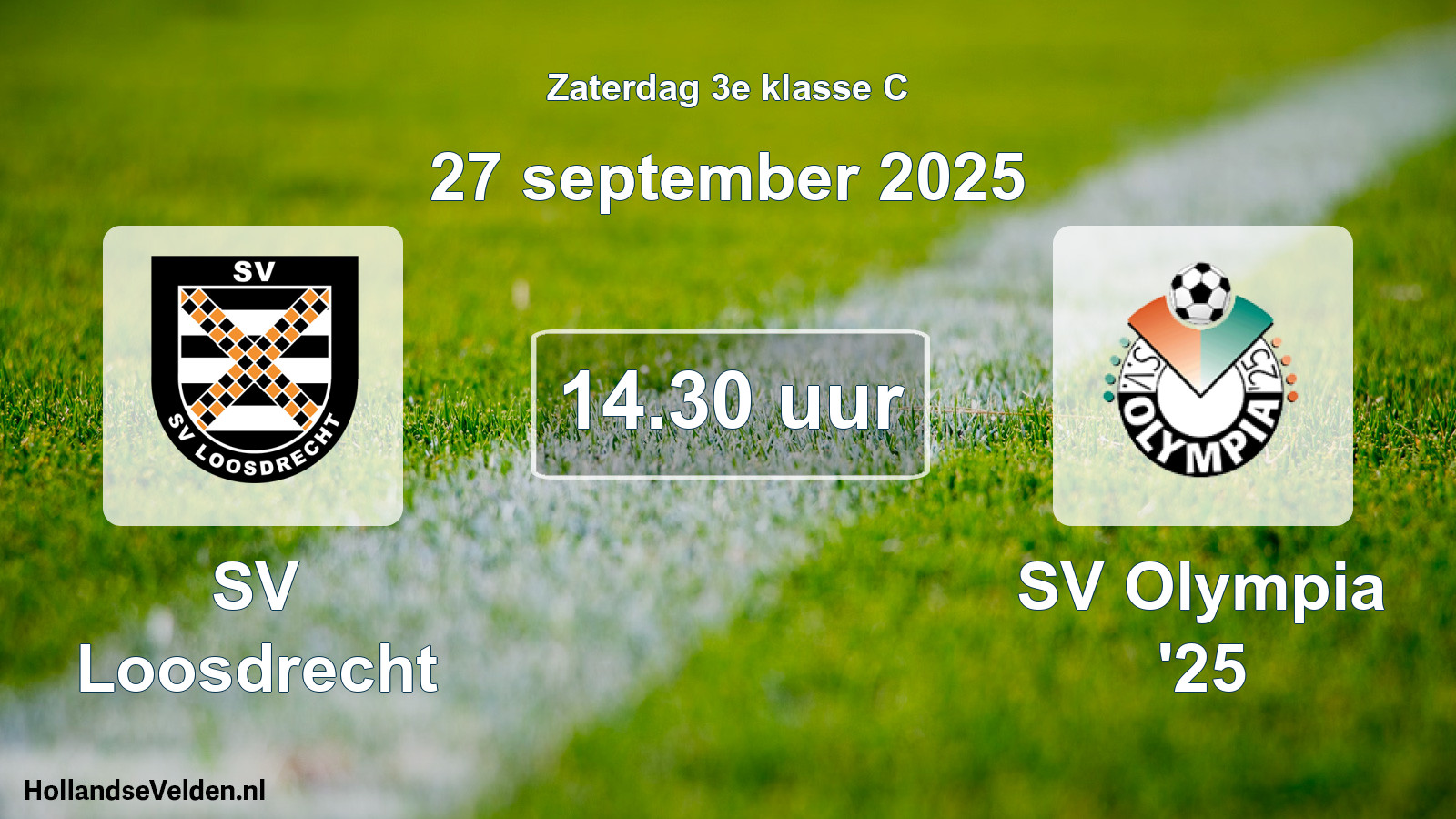 Scheduled Match: SV Loosdrecht - SV Olympia '25 (27 September 2025)