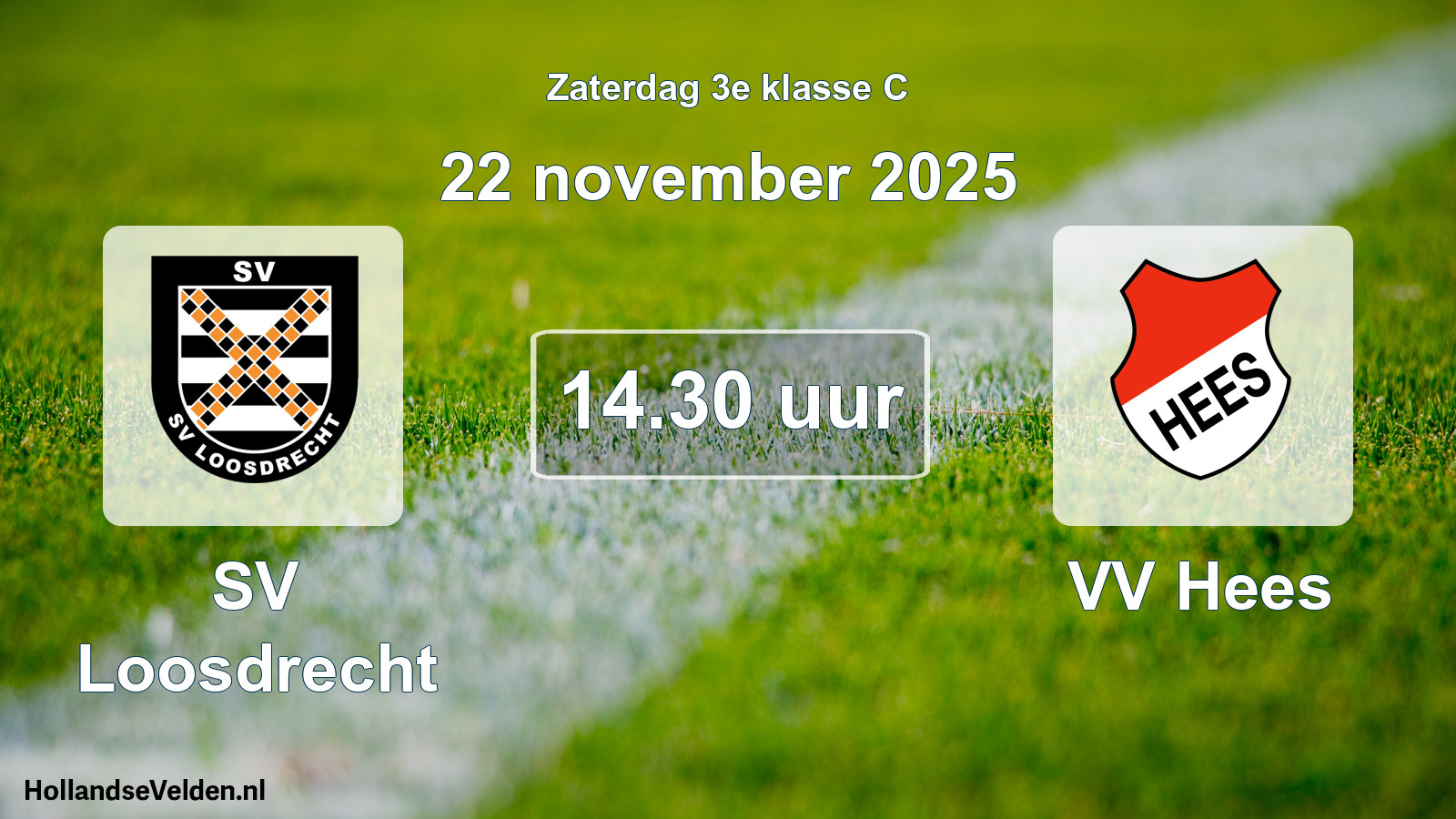 Scheduled Match: SV Loosdrecht - VV Hees (22 November 2025)