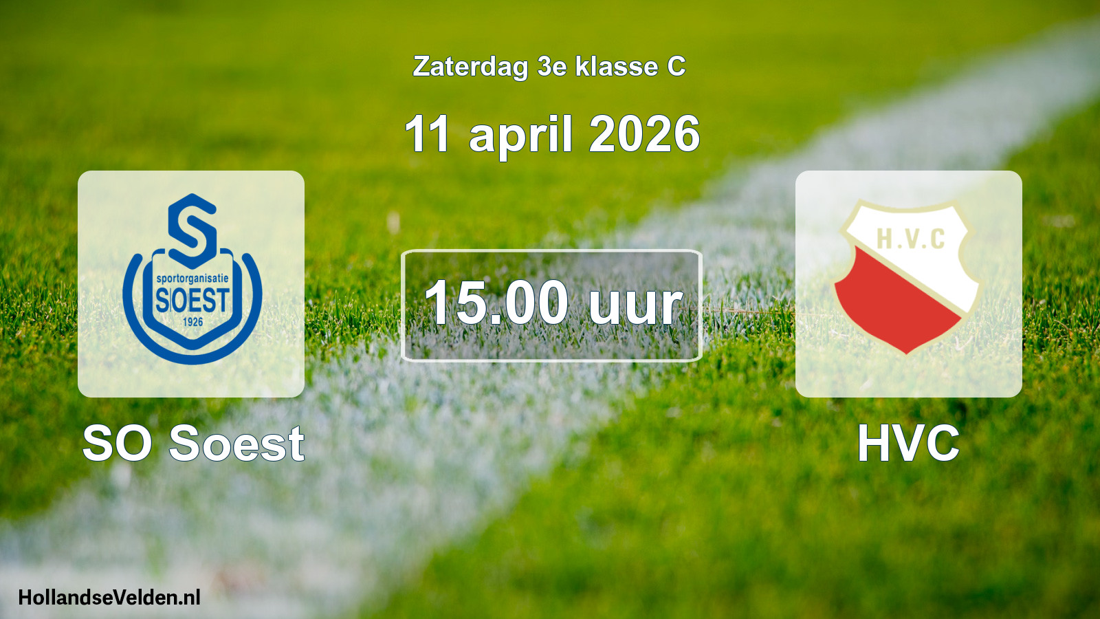 Scheduled Match: SO Soest - HVC (11 April 2026)
