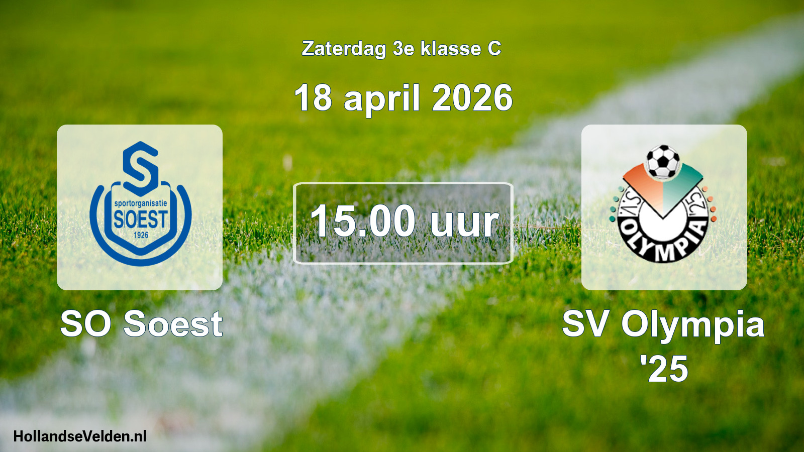 Scheduled Match: SO Soest - SV Olympia '25 (18 April 2026)