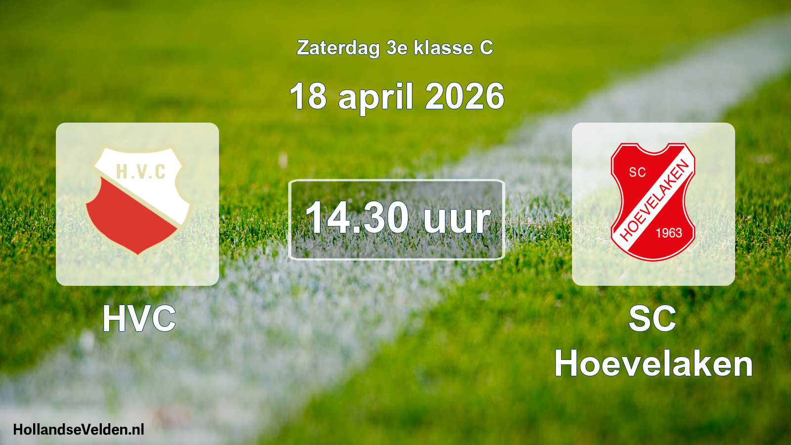 Scheduled Match: HVC - SC Hoevelaken (18 April 2026)