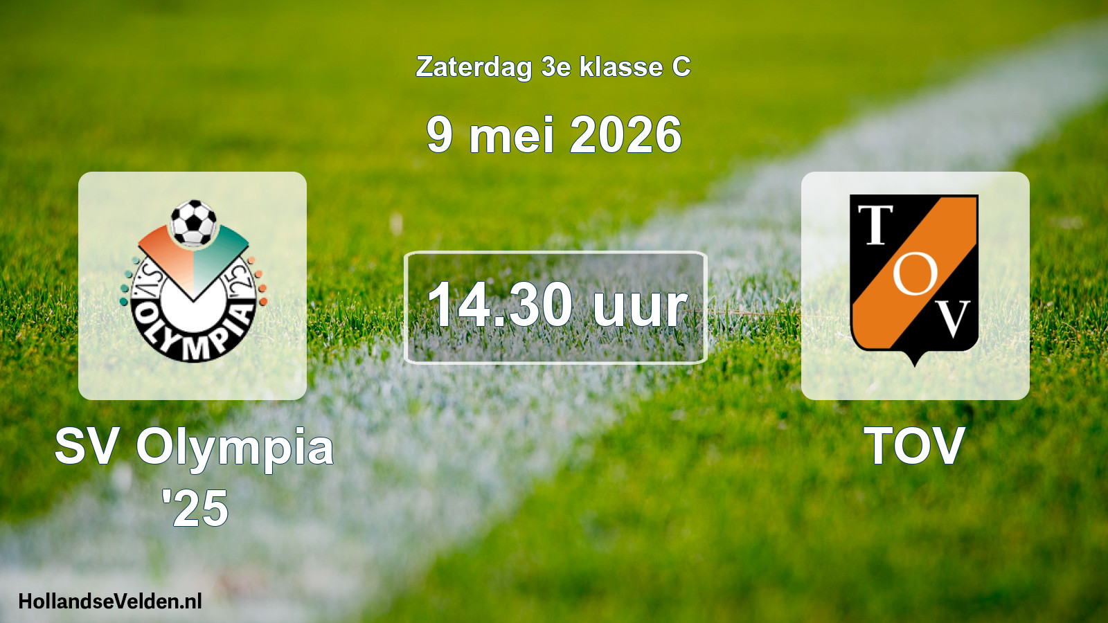 Scheduled Match: SV Olympia '25 - TOV (9 May 2026)
