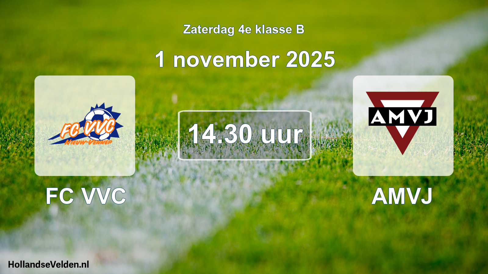 Scheduled Match: FC VVC - AMVJ (1 November 2025)