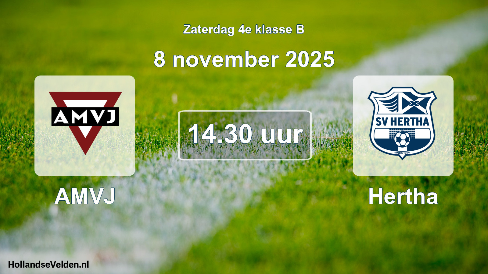 Scheduled Match: AMVJ - Hertha (8 November 2025)