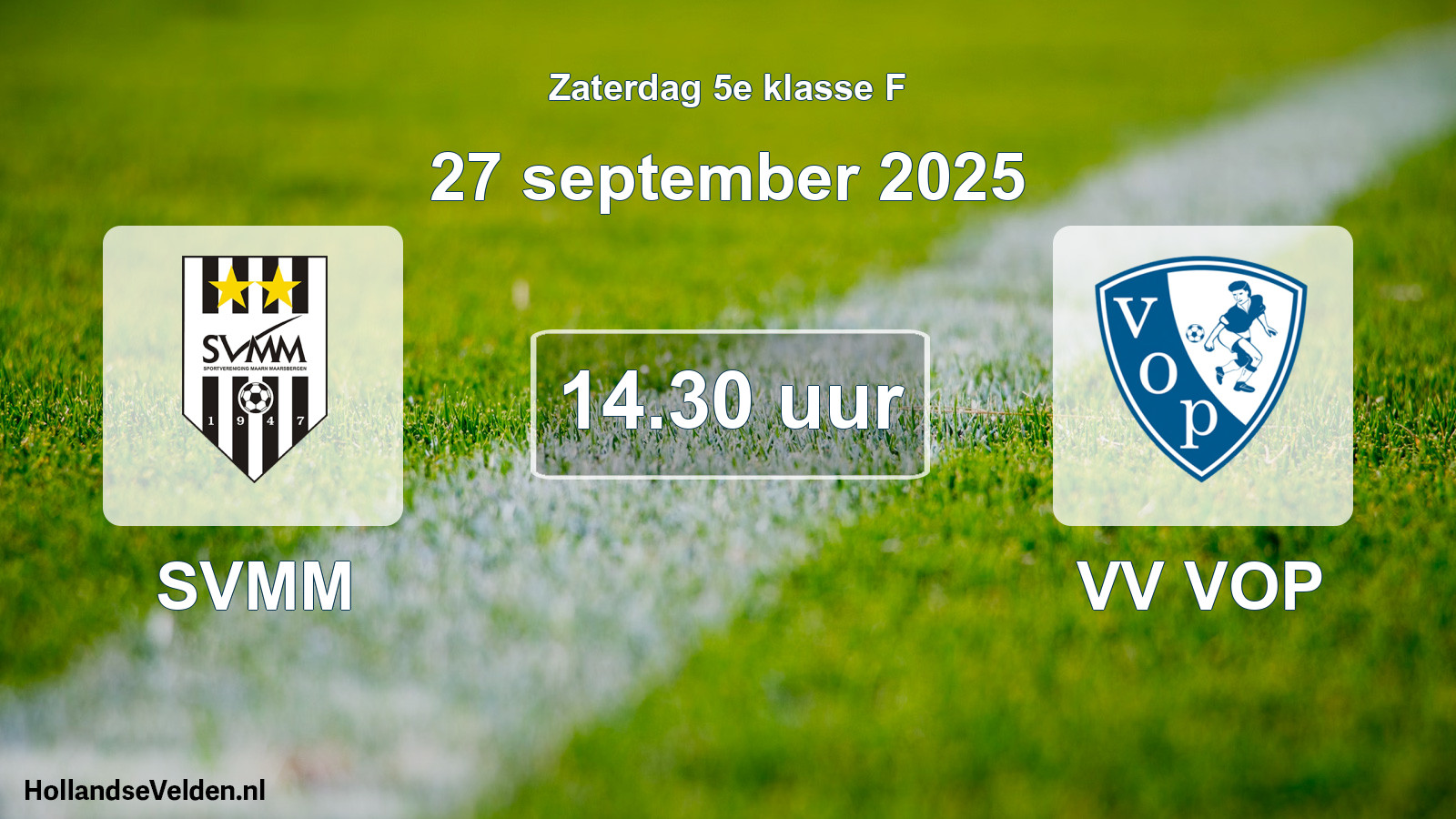 Scheduled Match: SVMM - VV VOP (27 September 2025)