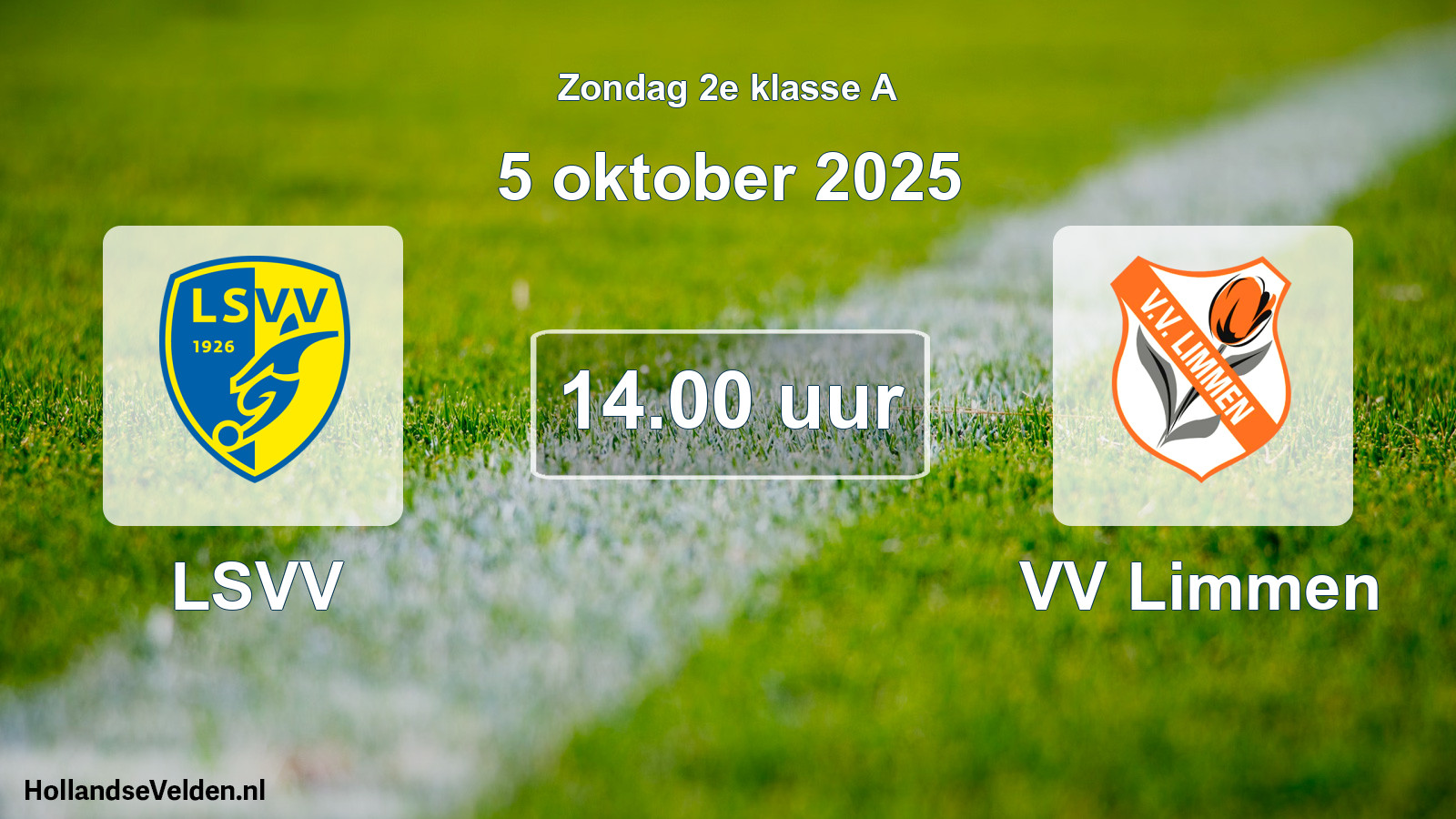 Scheduled Match: LSVV - VV Limmen (5 October 2025)