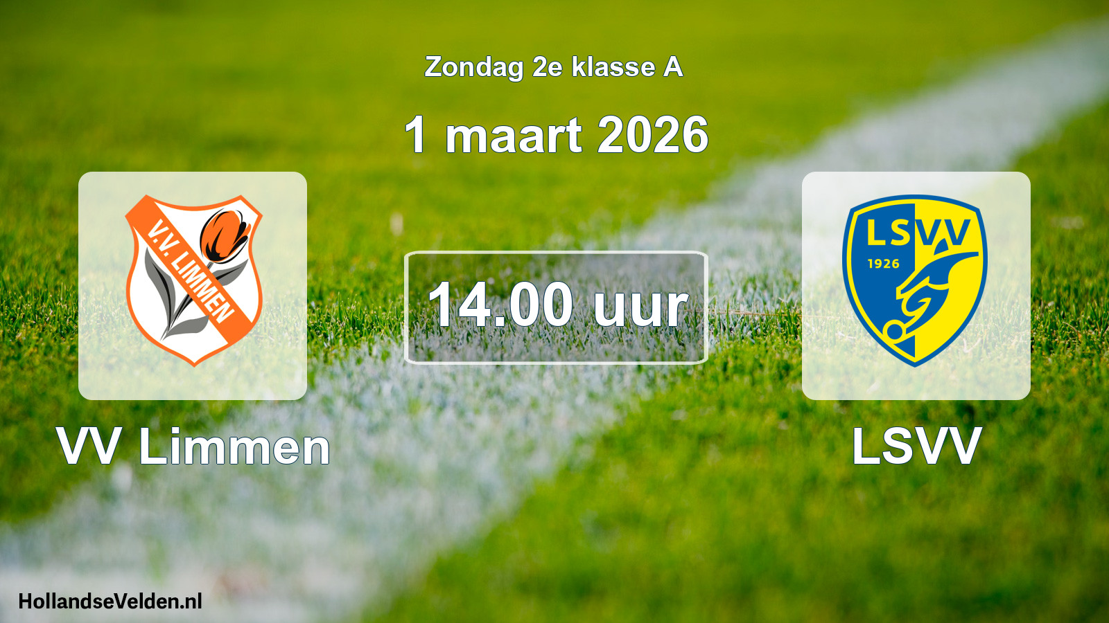 Scheduled Match: VV Limmen - LSVV (1 March 2026)