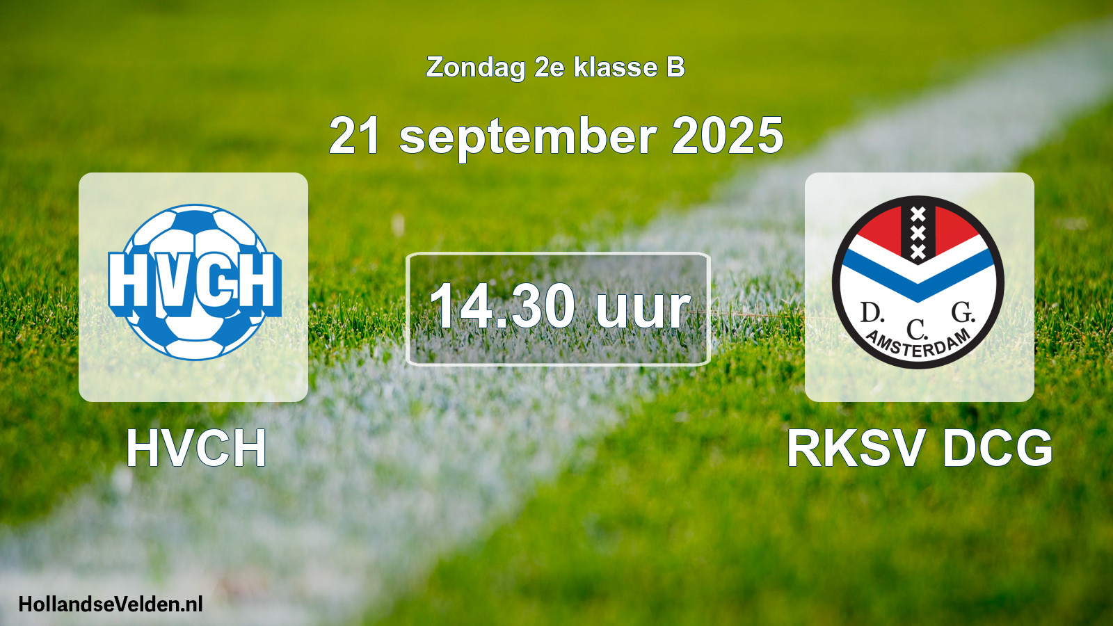 Scheduled Match: HVCH - RKSV DCG (21 September 2025)