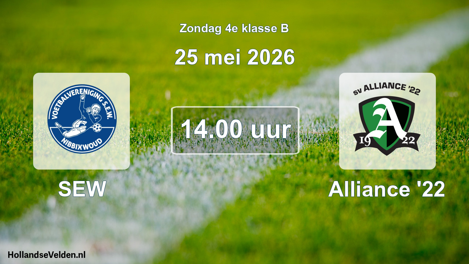 Scheduled Match: SEW - Alliance '22 (25 May 2026)