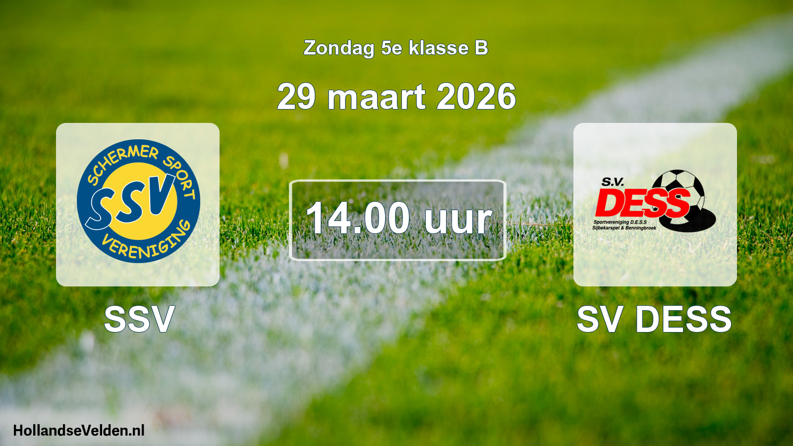 Scheduled Match: SSV - SV DESS (29 March 2026)