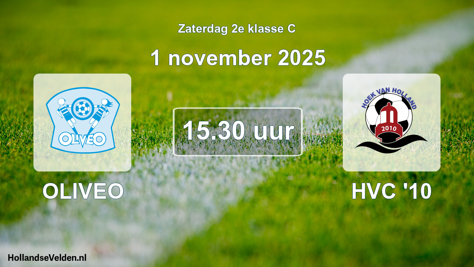 Scheduled Match: OLIVEO - HVC '10 (1 November 2025)