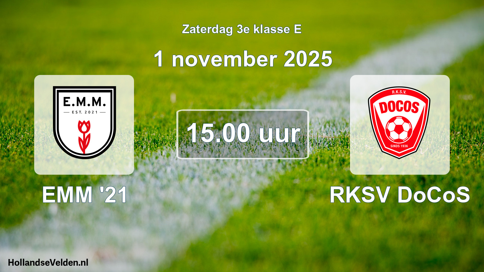 Scheduled Match: EMM '21 - RKSV DoCoS (1 November 2025)