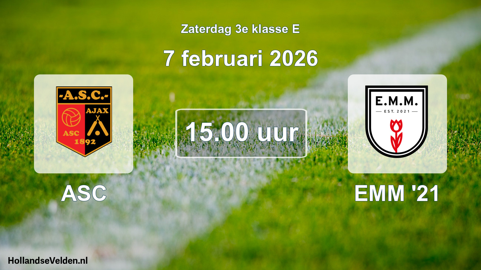 Scheduled Match: ASC - EMM '21 (7 February 2026)