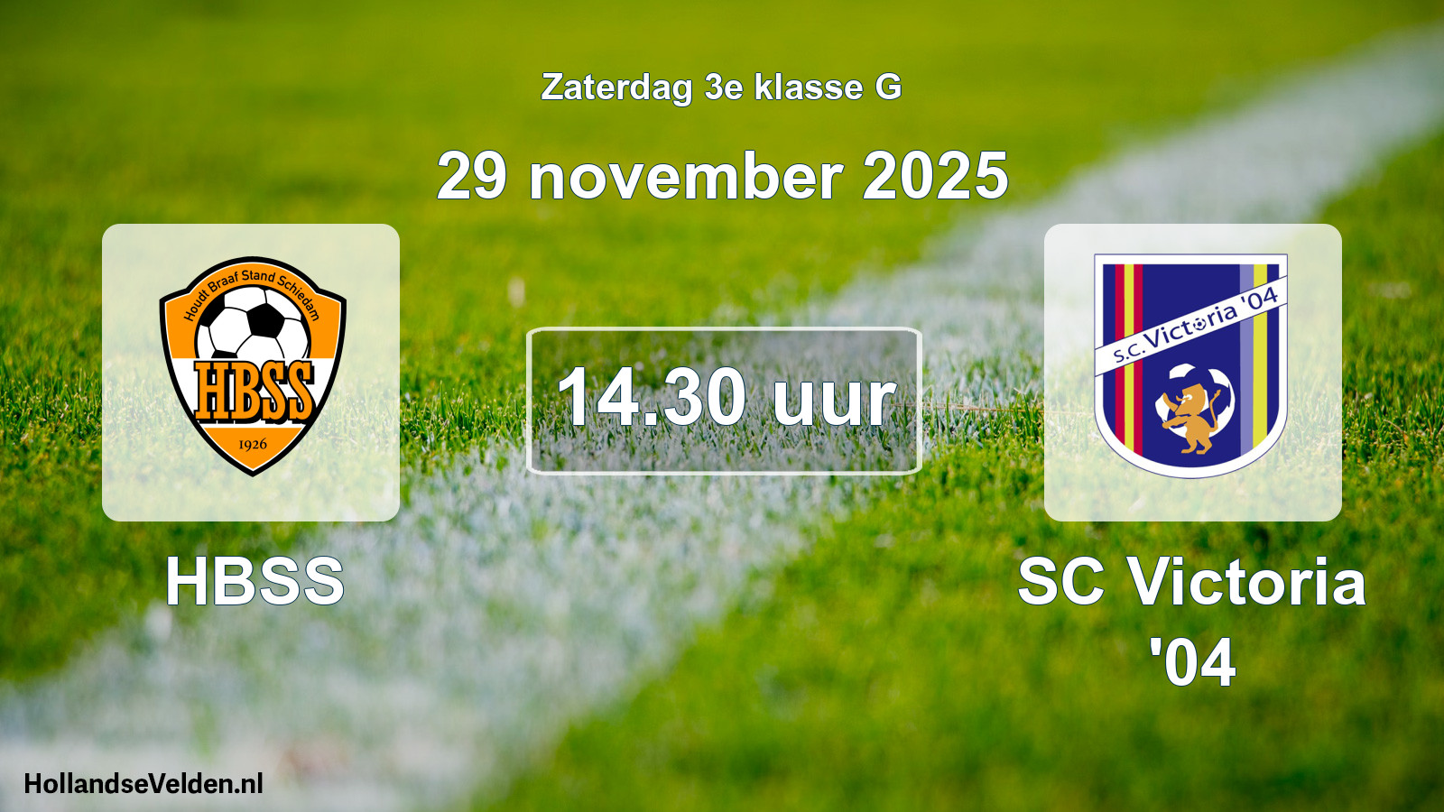 Scheduled Match: HBSS - SC Victoria '04 (29 November 2025)