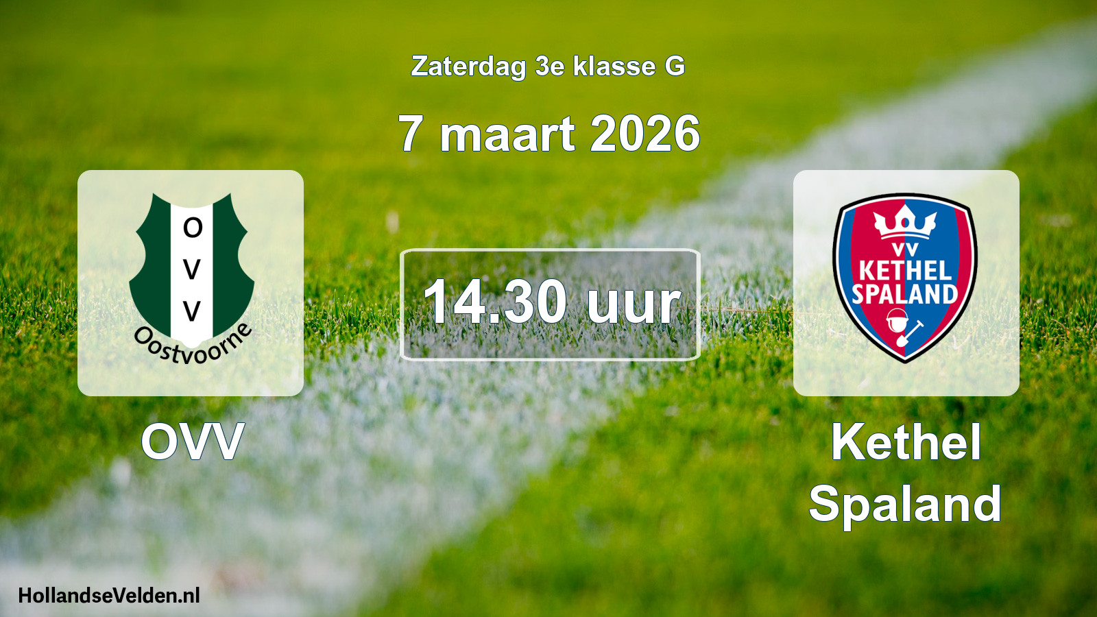 Scheduled Match: OVV - Kethel Spaland (7 March 2026)