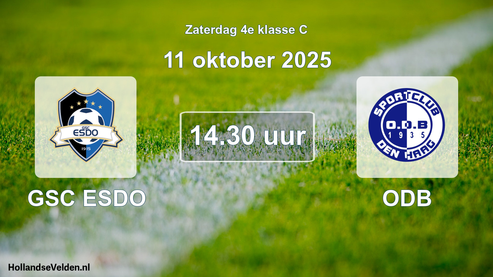 Scheduled Match: GSC ESDO - ODB (11 October 2025)