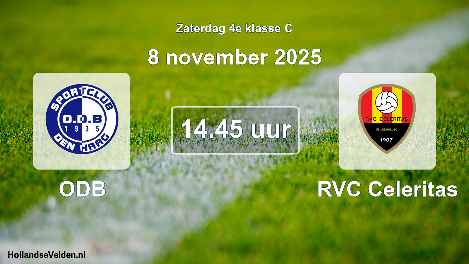 Scheduled Match: ODB - RVC Celeritas (8 November 2025)