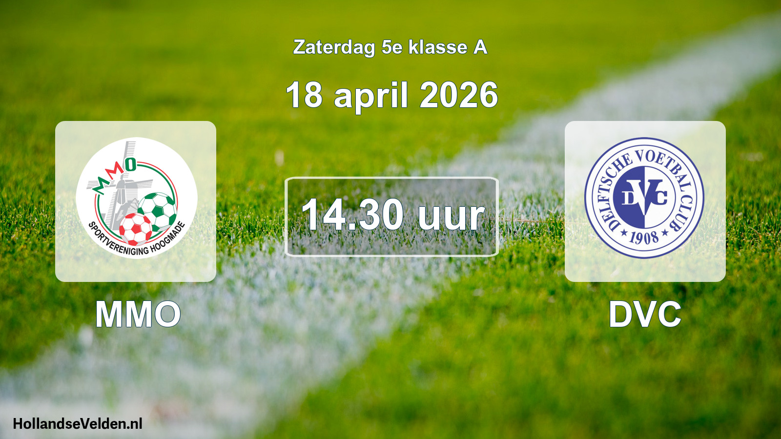 Scheduled Match: MMO - DVC (18 April 2026)