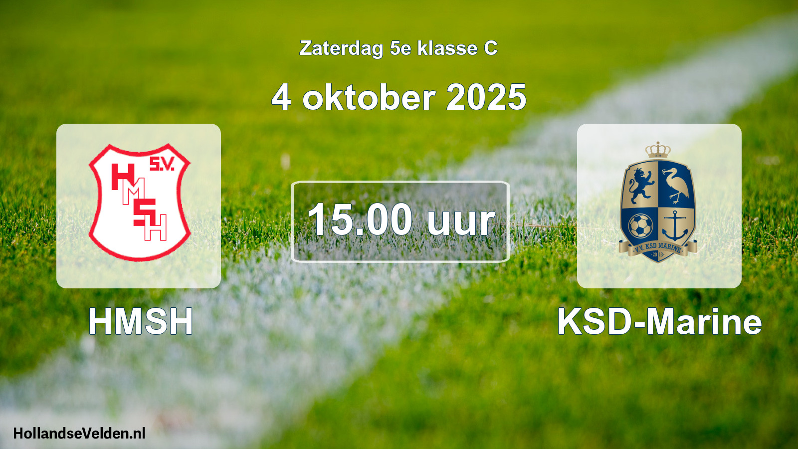 Scheduled Match: HMSH - KSD-Marine (4 October 2025)