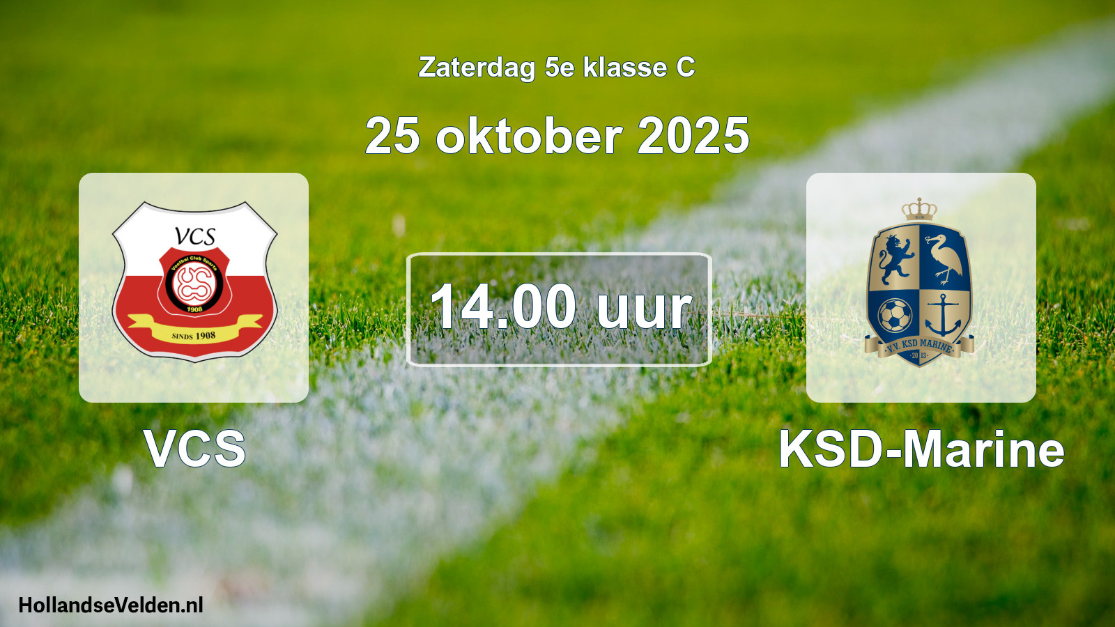 Scheduled Match: VCS - KSD-Marine (25 October 2025)