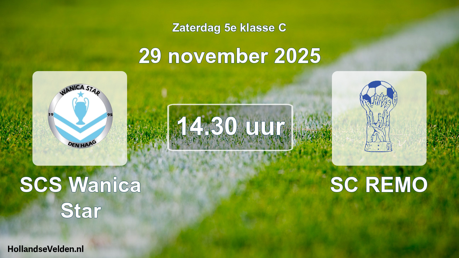 Scheduled Match: SCS Wanica Star - SC REMO (29 November 2025)