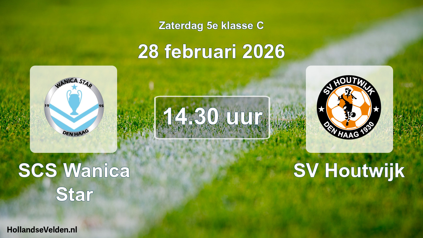 Scheduled Match: SCS Wanica Star - SV Houtwijk (28 February 2026)