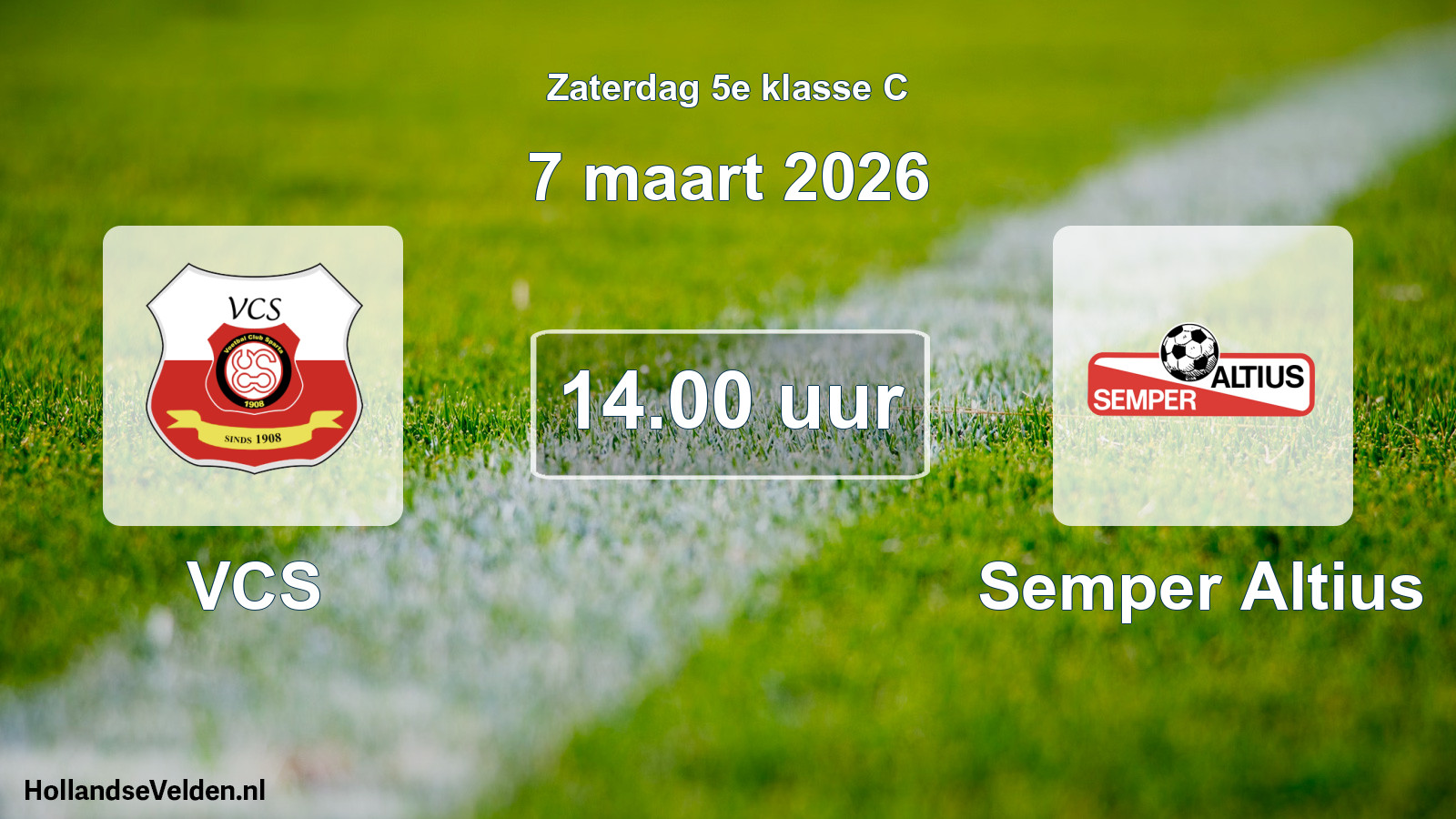 Scheduled Match: VCS - Semper Altius (7 March 2026)