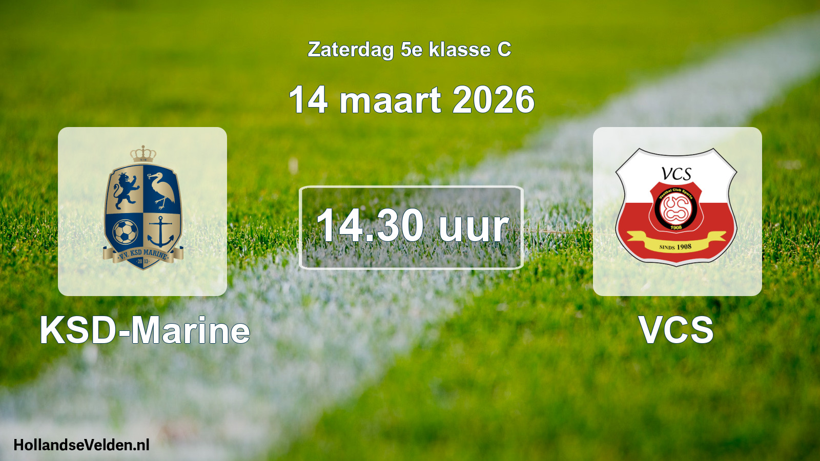 Scheduled Match: KSD-Marine - VCS (14 March 2026)