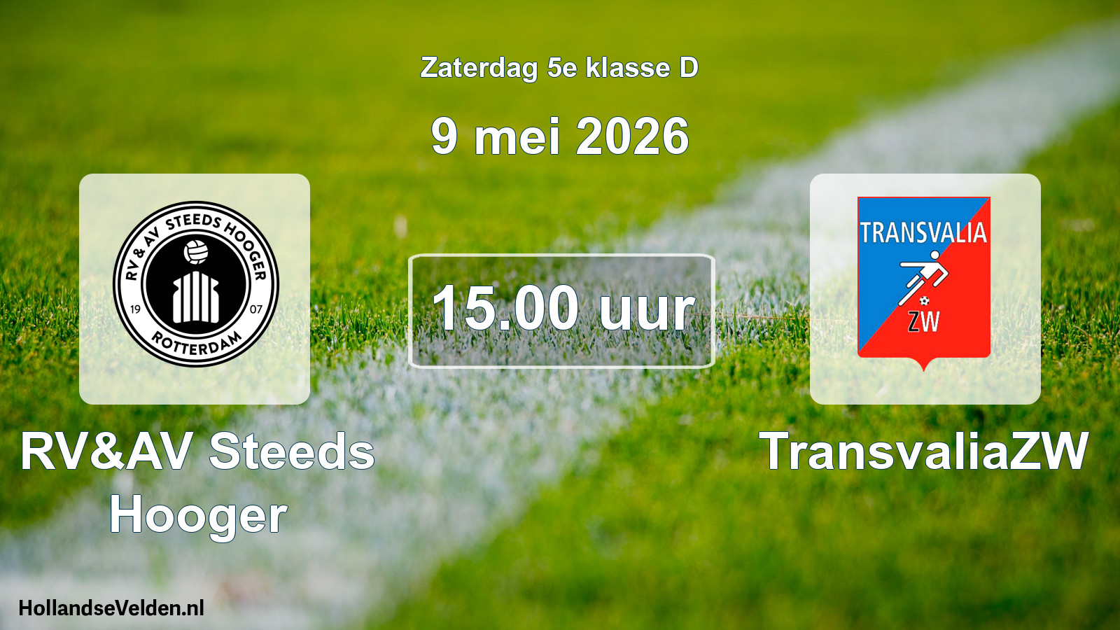 Scheduled Match: RV&AV Steeds Hooger - TransvaliaZW (9 May 2026)