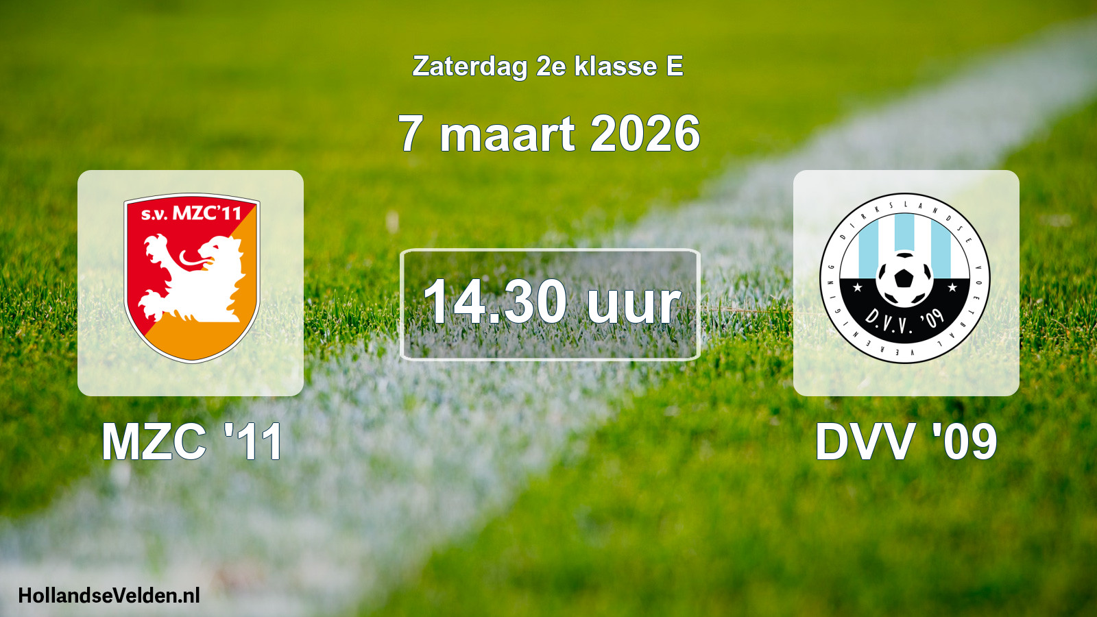 Scheduled Match: MZC '11 - DVV '09 (7 March 2026)