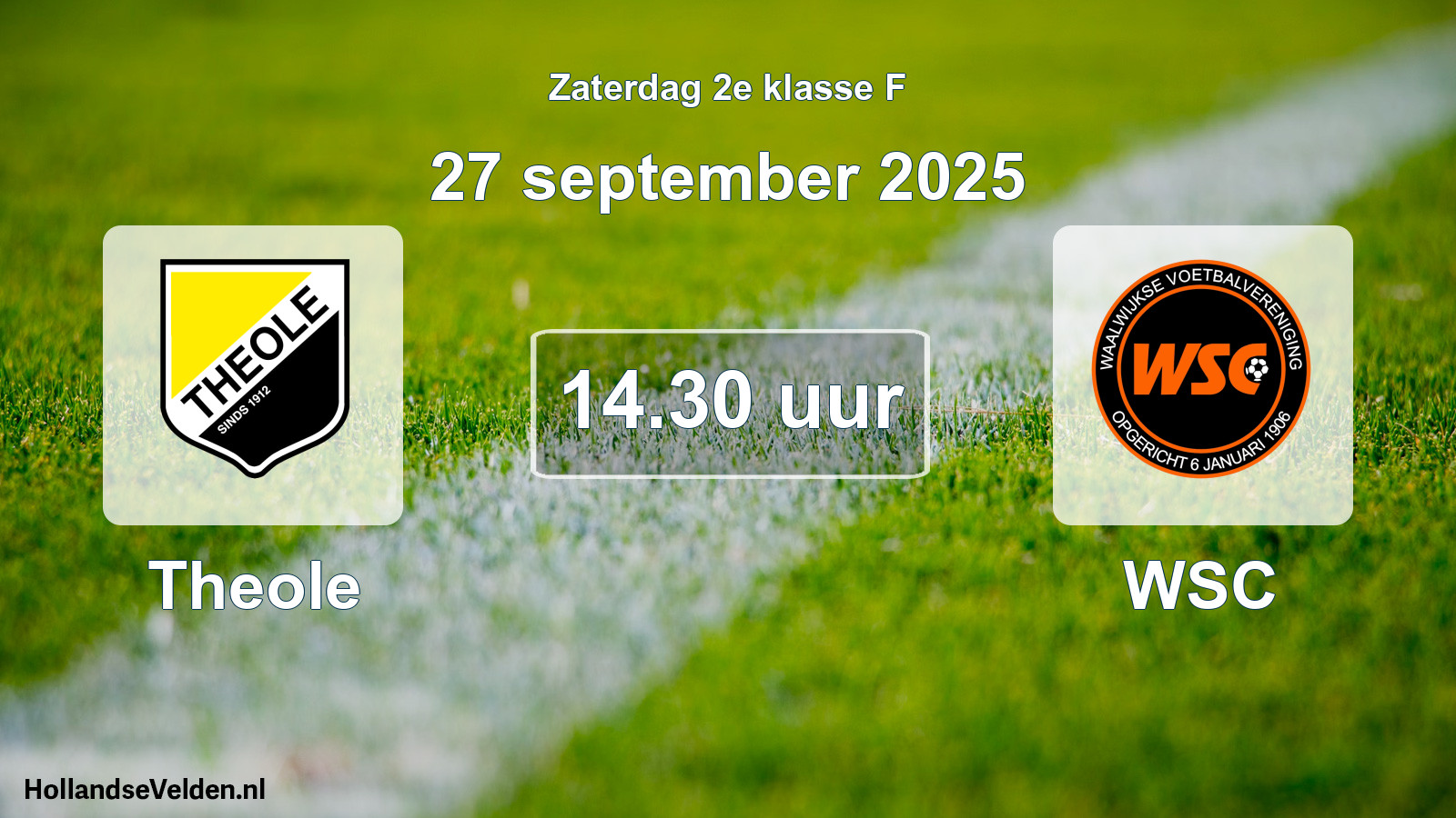 Scheduled Match: Theole - WSC (27 September 2025)