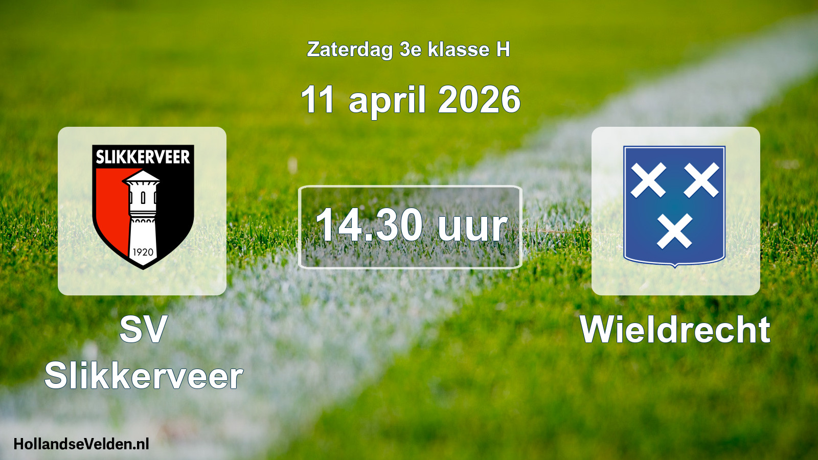 Scheduled Match: SV Slikkerveer - Wieldrecht (11 April 2026)