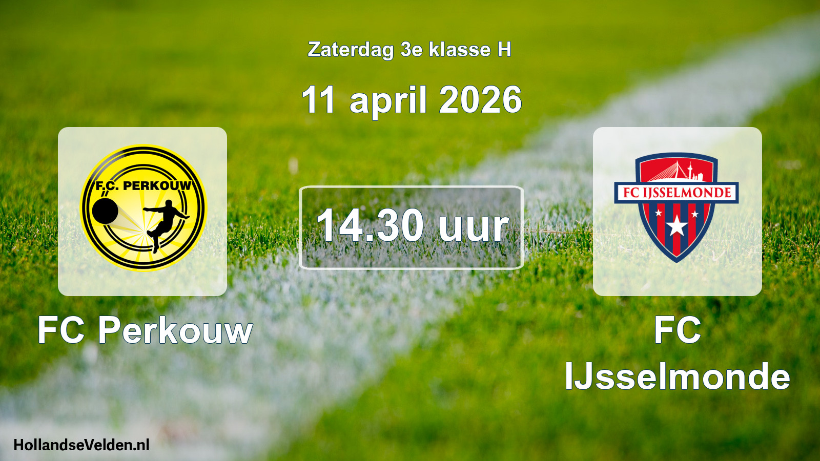 Scheduled Match: FC Perkouw - FC IJsselmonde (11 April 2026)