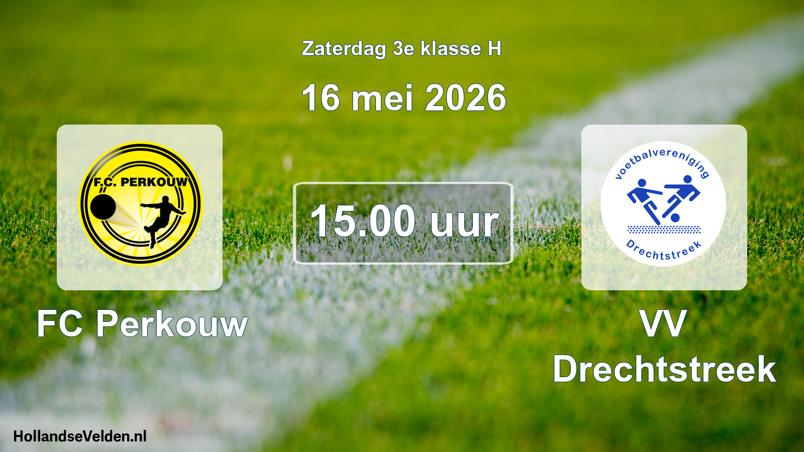 Scheduled Match: FC Perkouw - VV Drechtstreek (16 May 2026)
