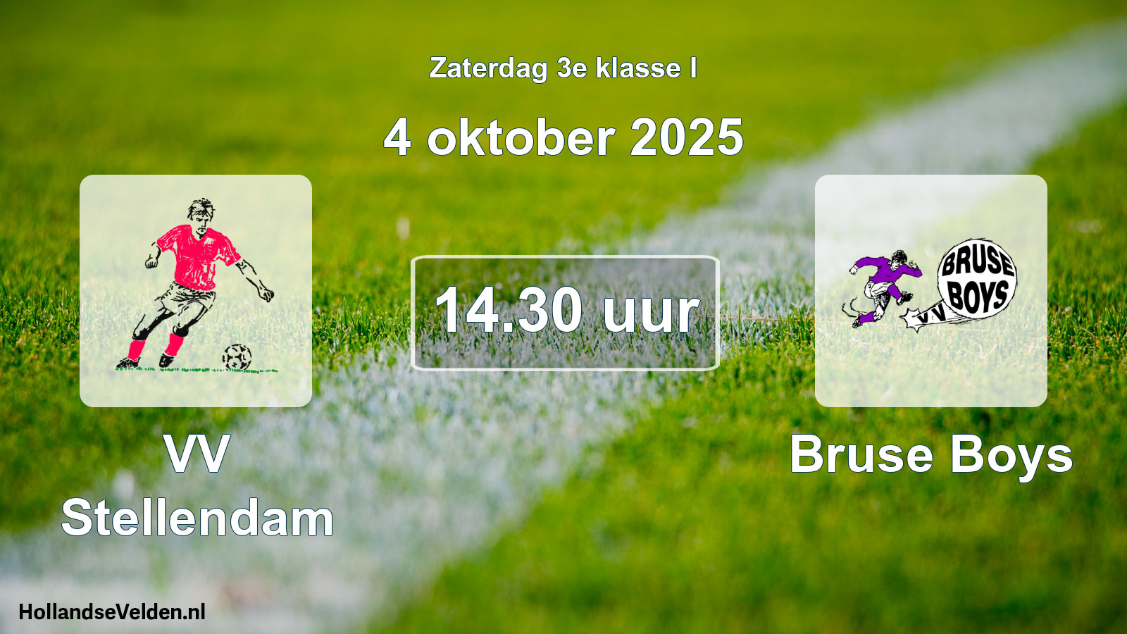 Scheduled Match: VV Stellendam - Bruse Boys (4 October 2025)