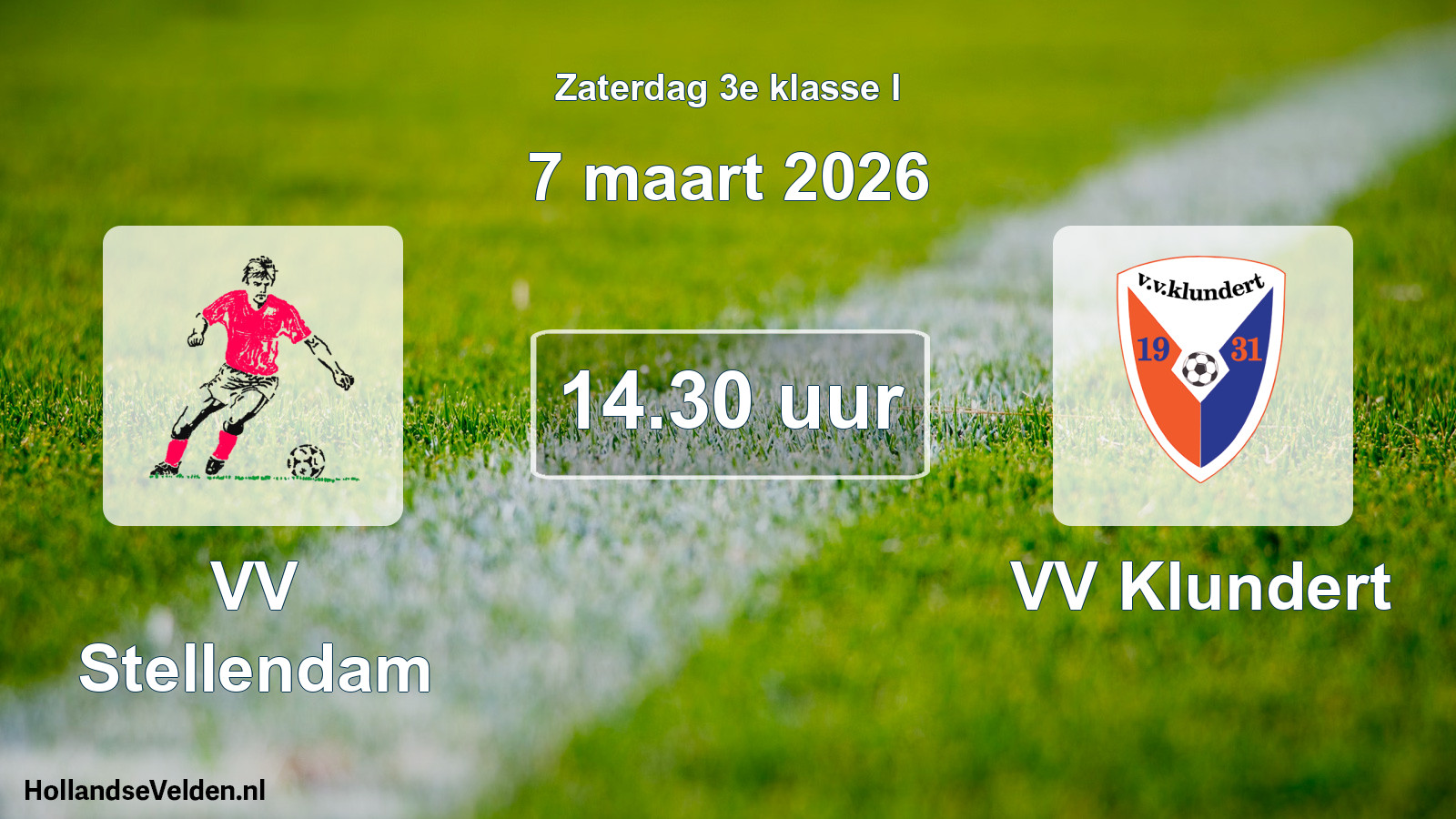 Scheduled Match: VV Stellendam - VV Klundert (7 March 2026)