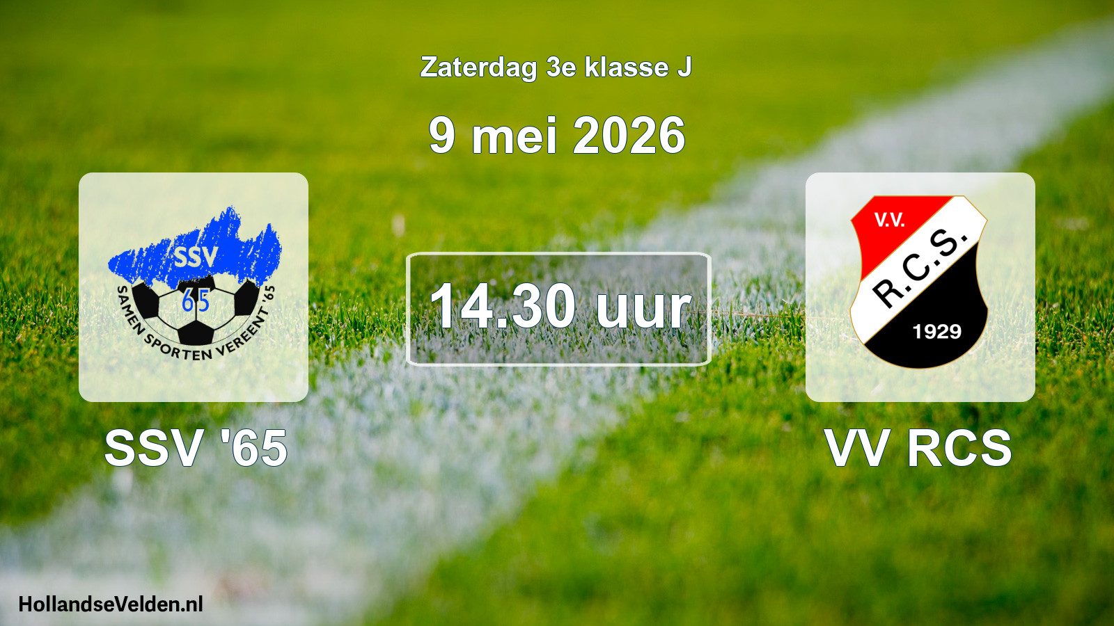 Scheduled Match: SSV '65 - VV RCS (9 May 2026)