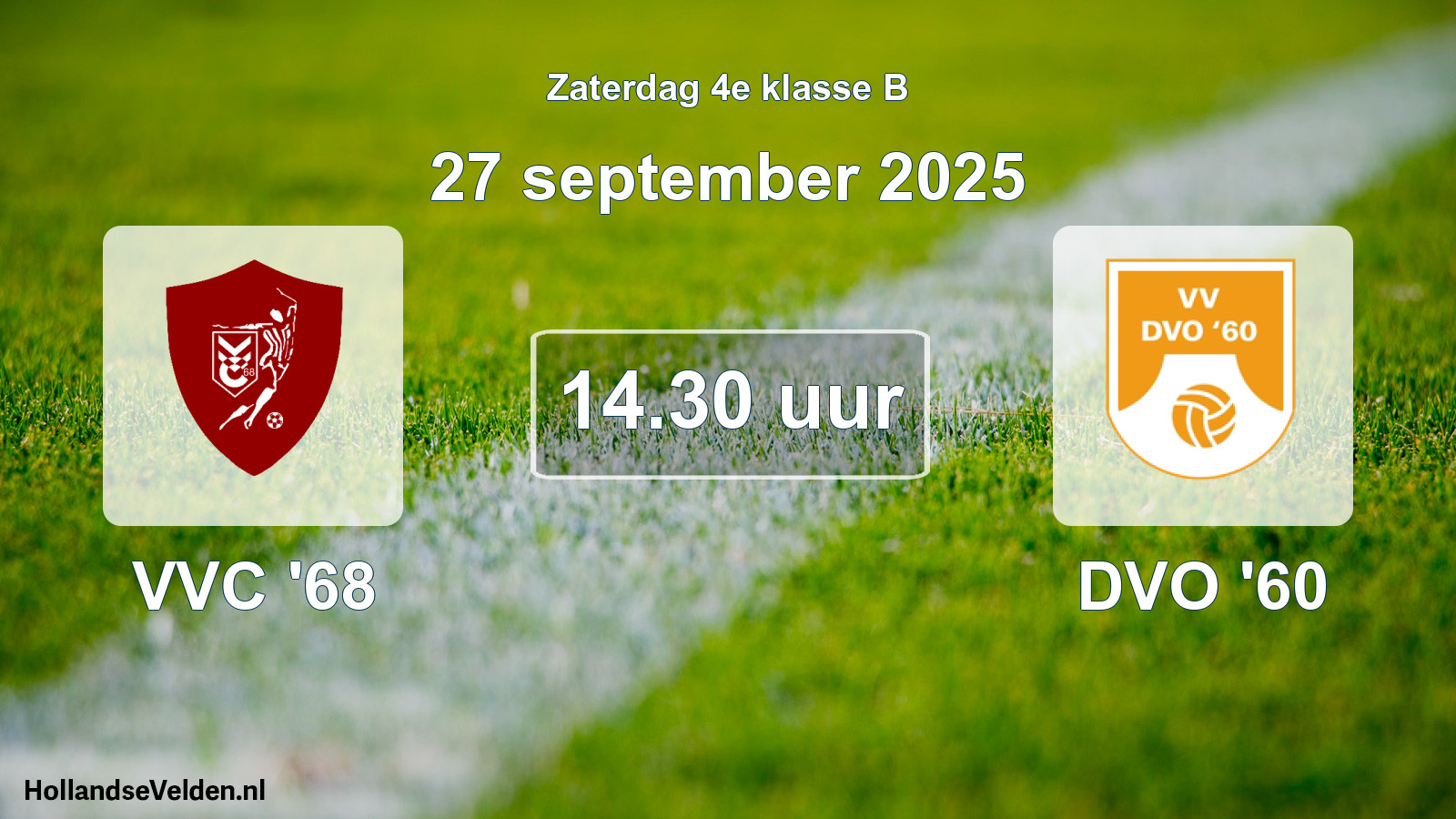 Scheduled Match: VVC '68 - DVO '60 (27 September 2025)