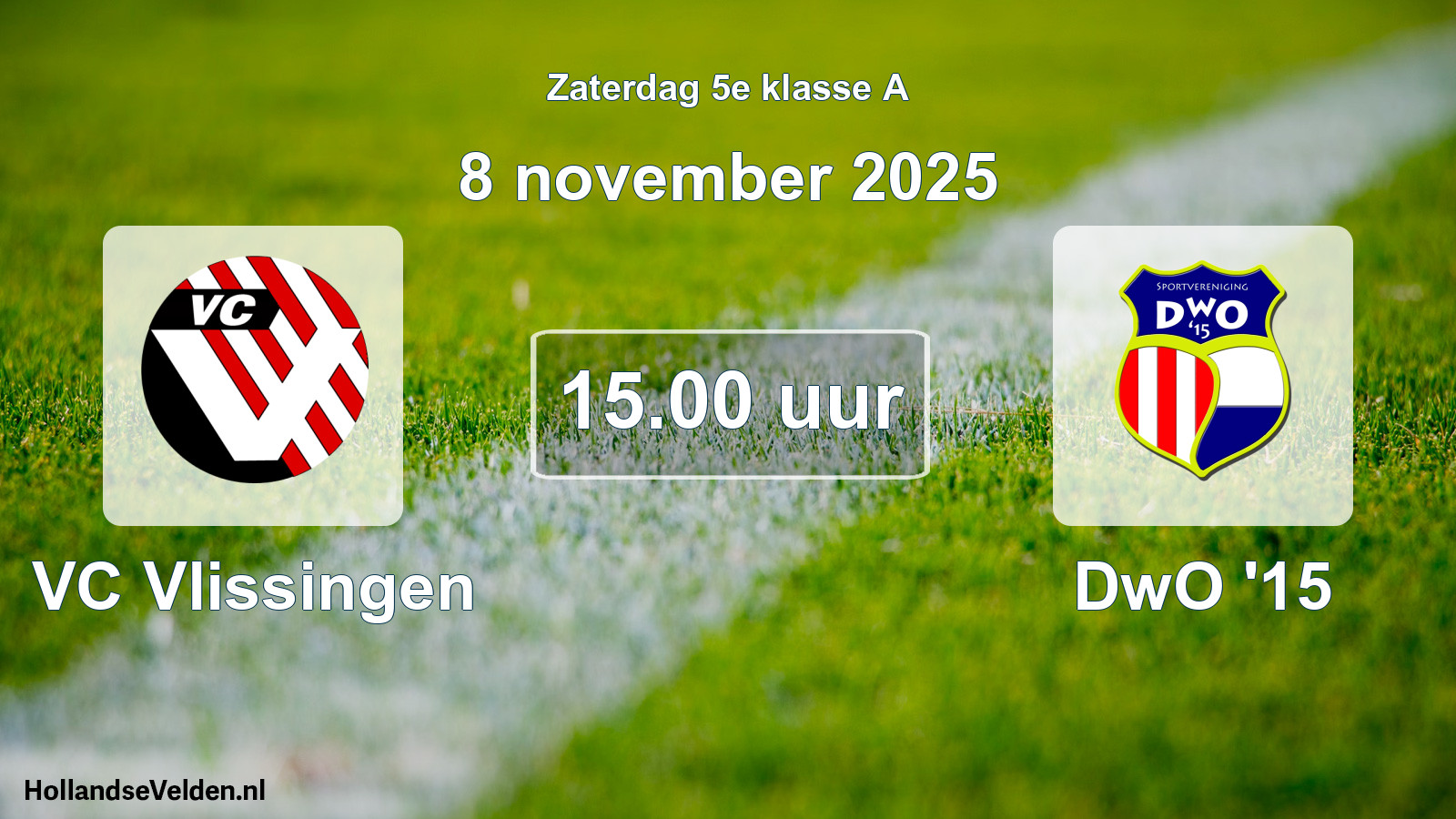 Scheduled Match: VC Vlissingen - DwO '15 (8 November 2025)