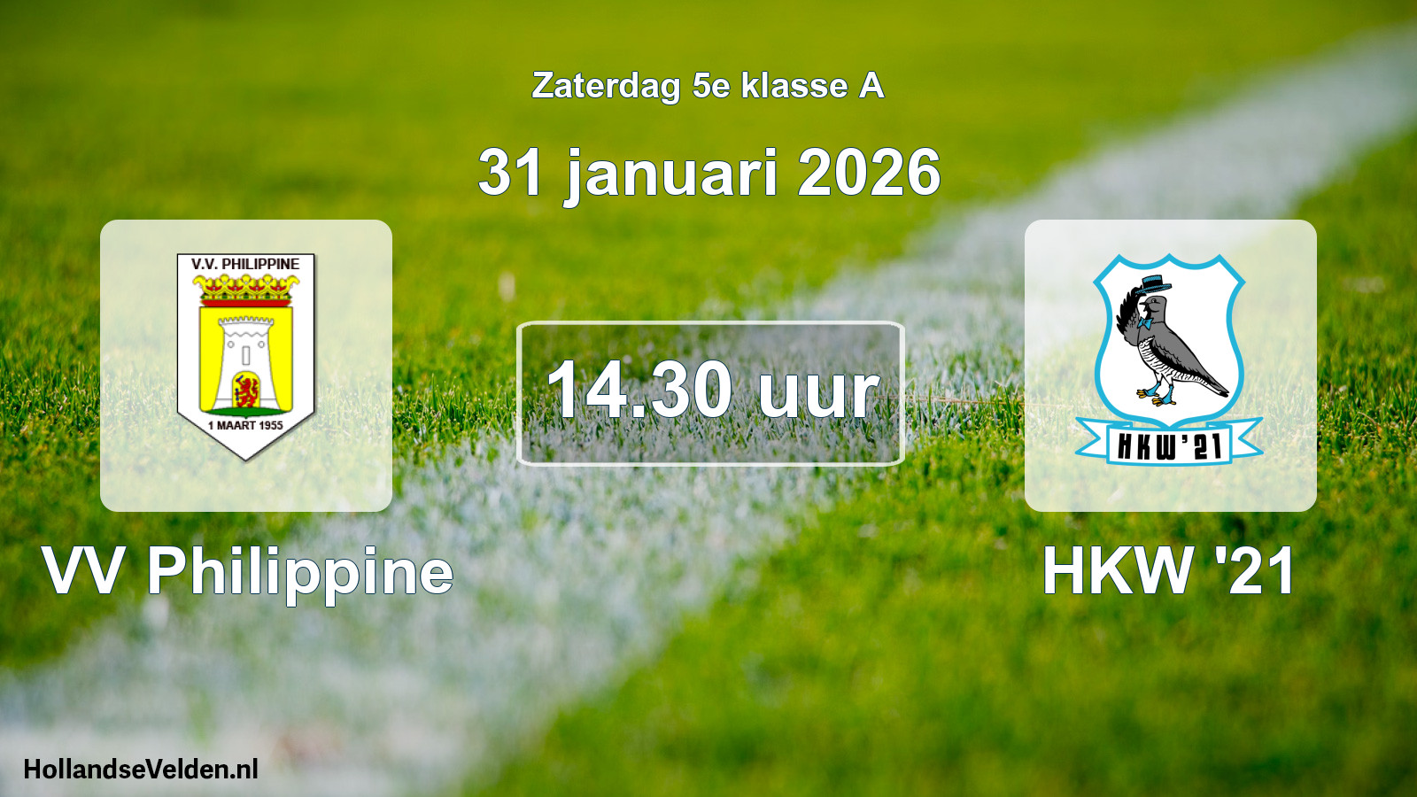 Scheduled Match: VV Philippine - HKW '21 (31 January 2026)