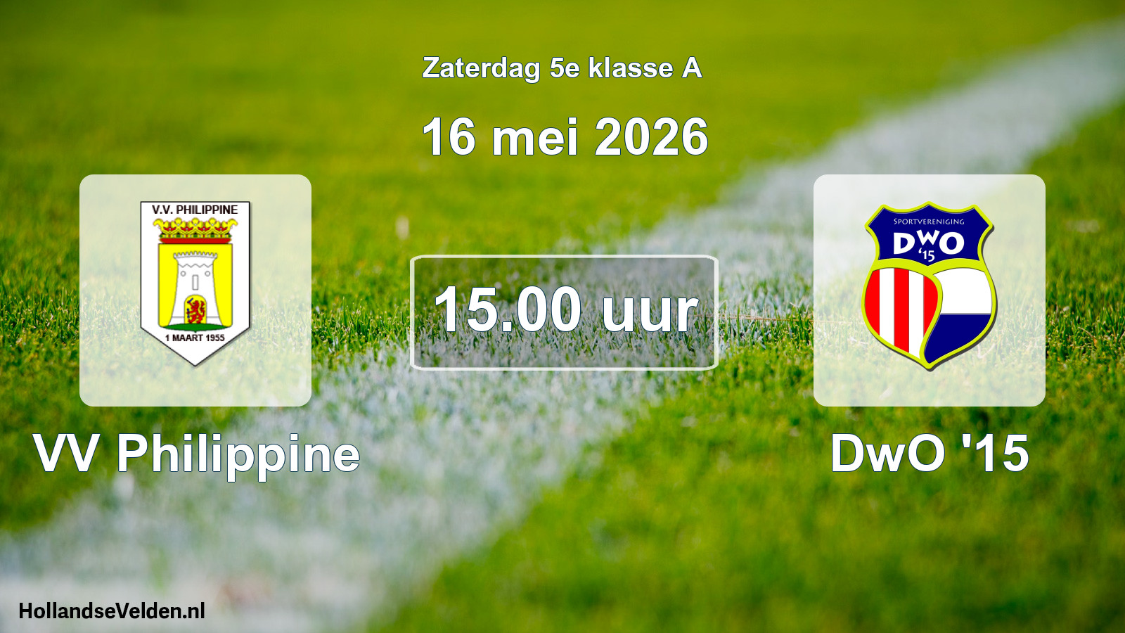 Scheduled Match: VV Philippine - DwO '15 (16 May 2026)