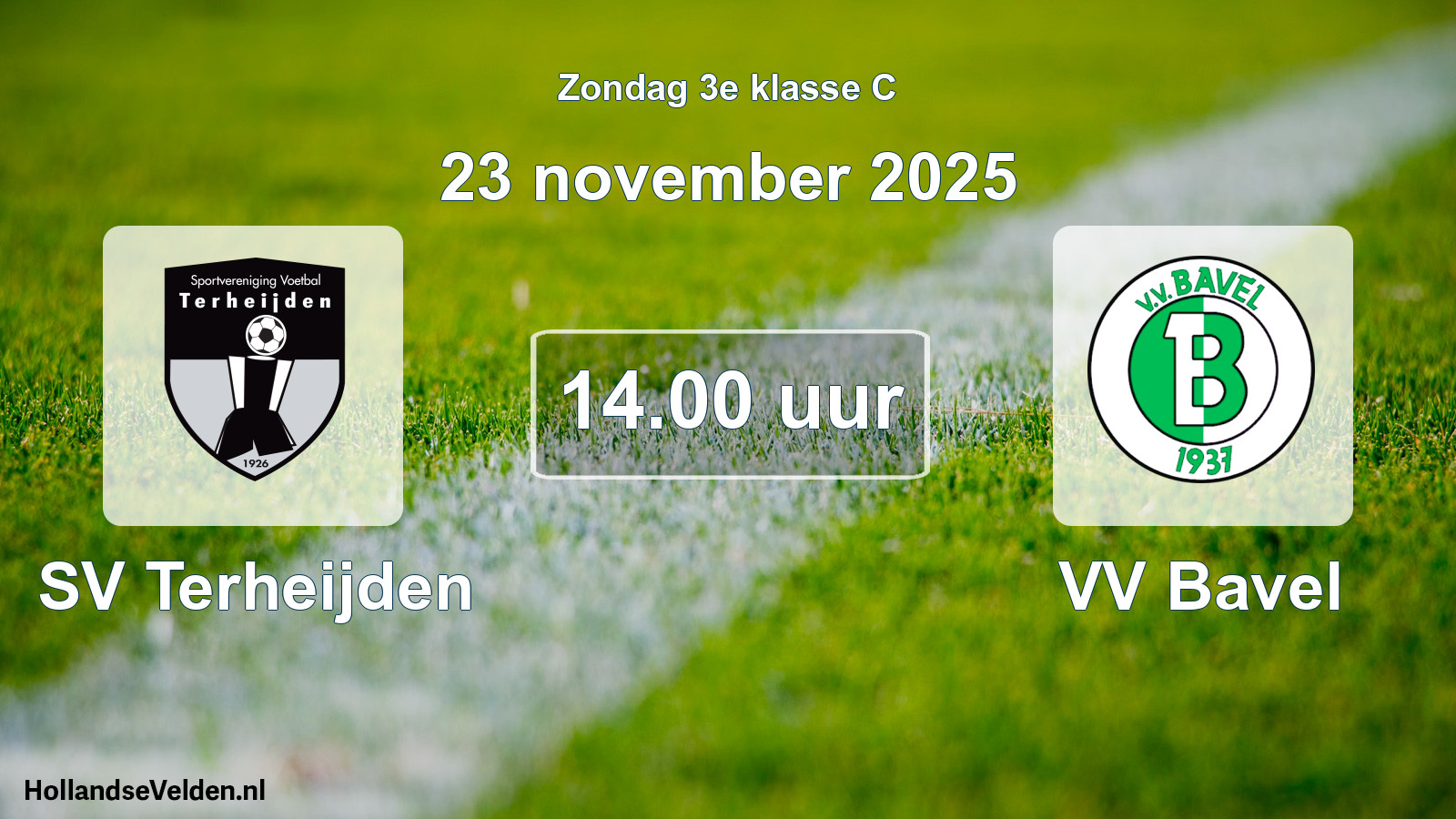 Scheduled Match: SV Terheijden - VV Bavel (23 November 2025)