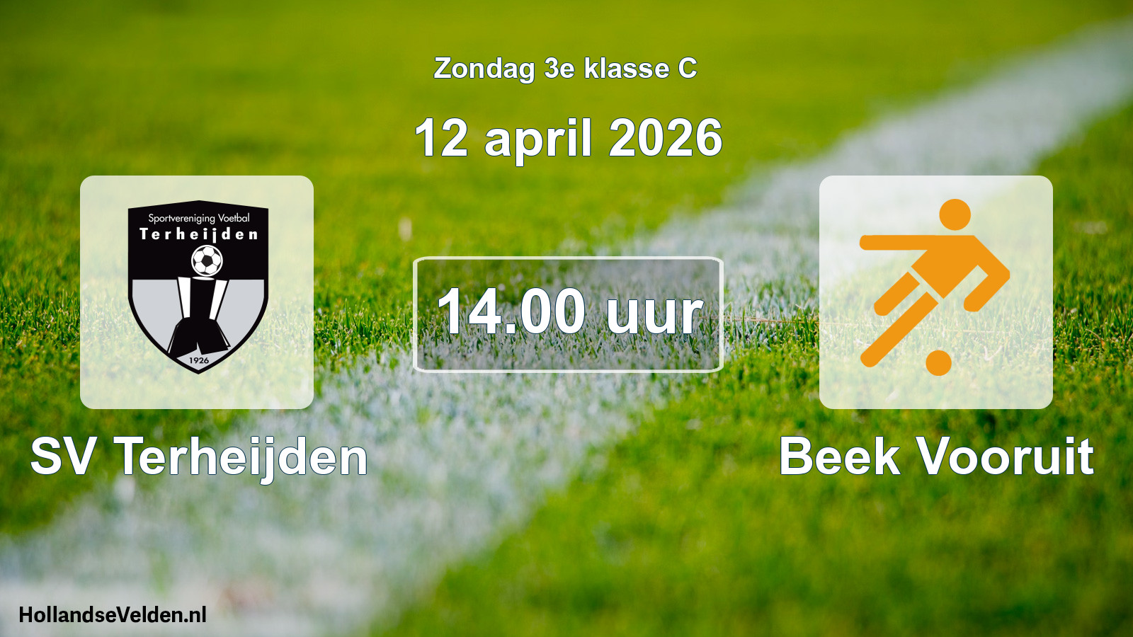 Scheduled Match: SV Terheijden - Beek Vooruit (12 April 2026)