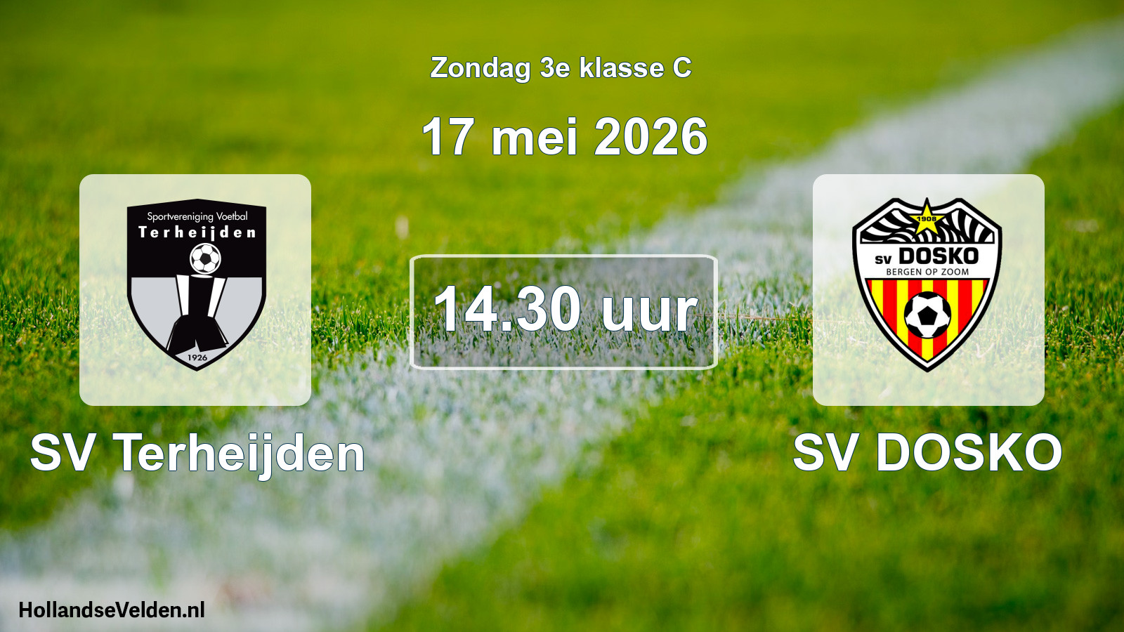 Scheduled Match: SV Terheijden - SV DOSKO (17 May 2026)