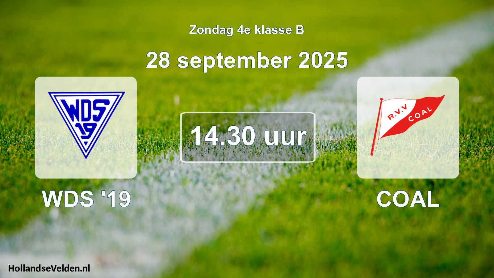 Scheduled Match: WDS '19 - COAL (28 September 2025)