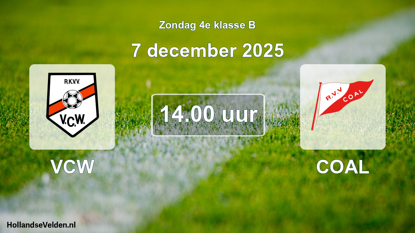 Scheduled Match: VCW - COAL (7 December 2025)