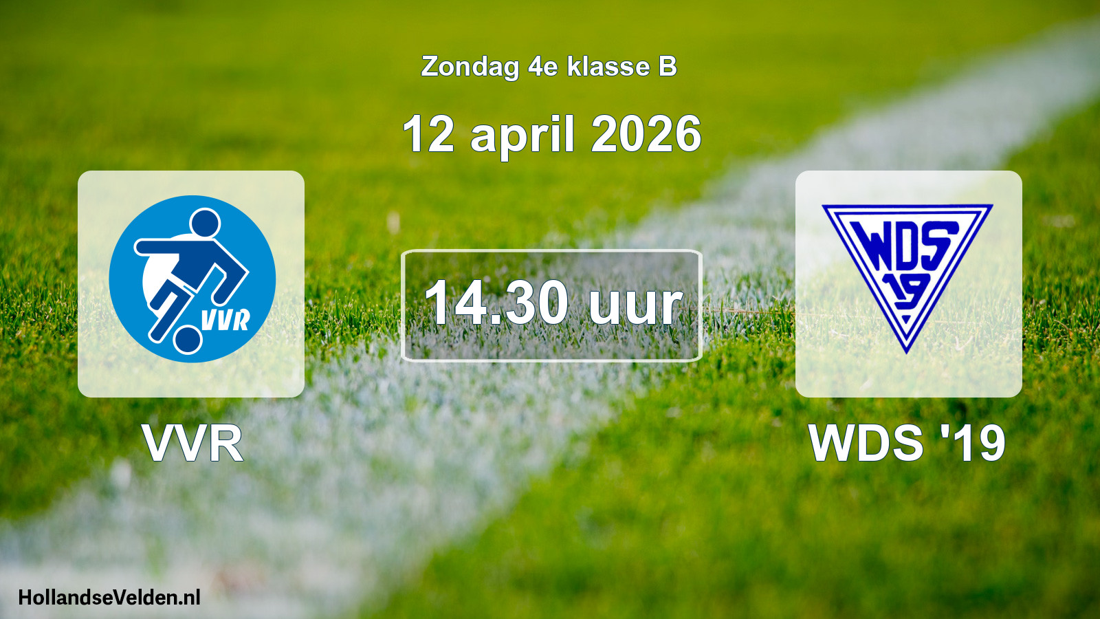 Scheduled Match: VVR - WDS '19 (12 April 2026)