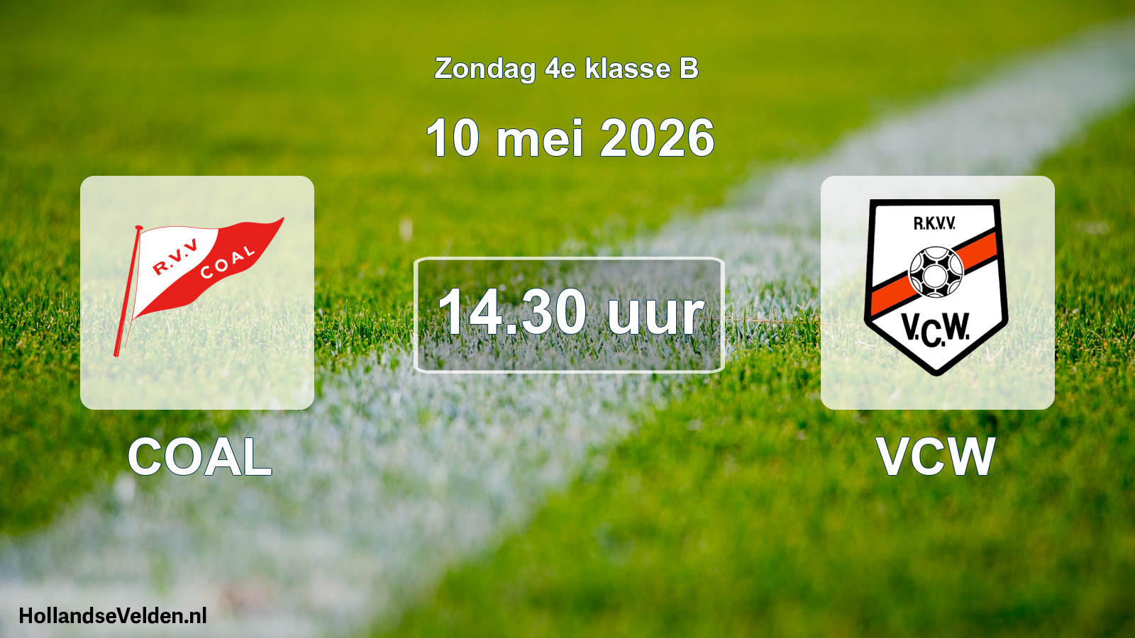 Scheduled Match: COAL - VCW (10 May 2026)